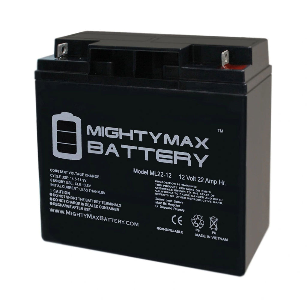 Mighty Max 22AH 12V AGM Battery