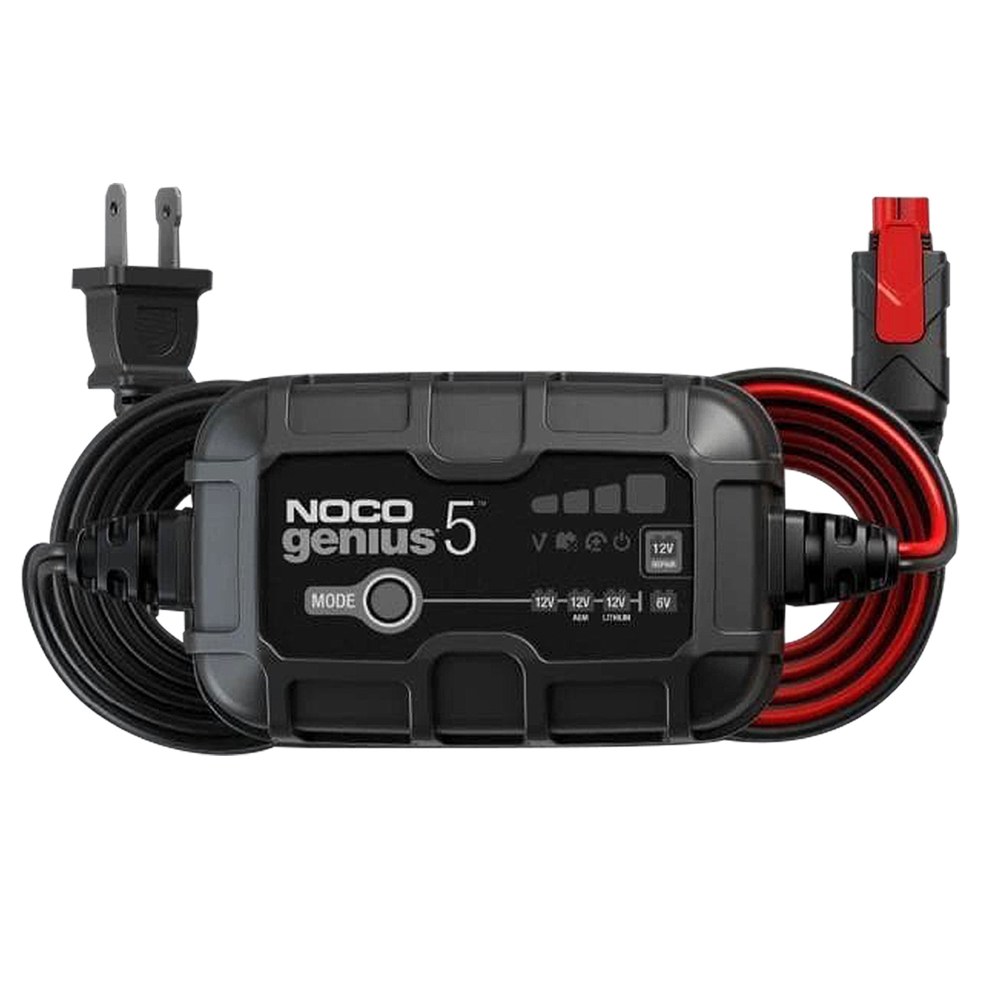 NOCO Genius5 + 12V Male Cigarette Plug
