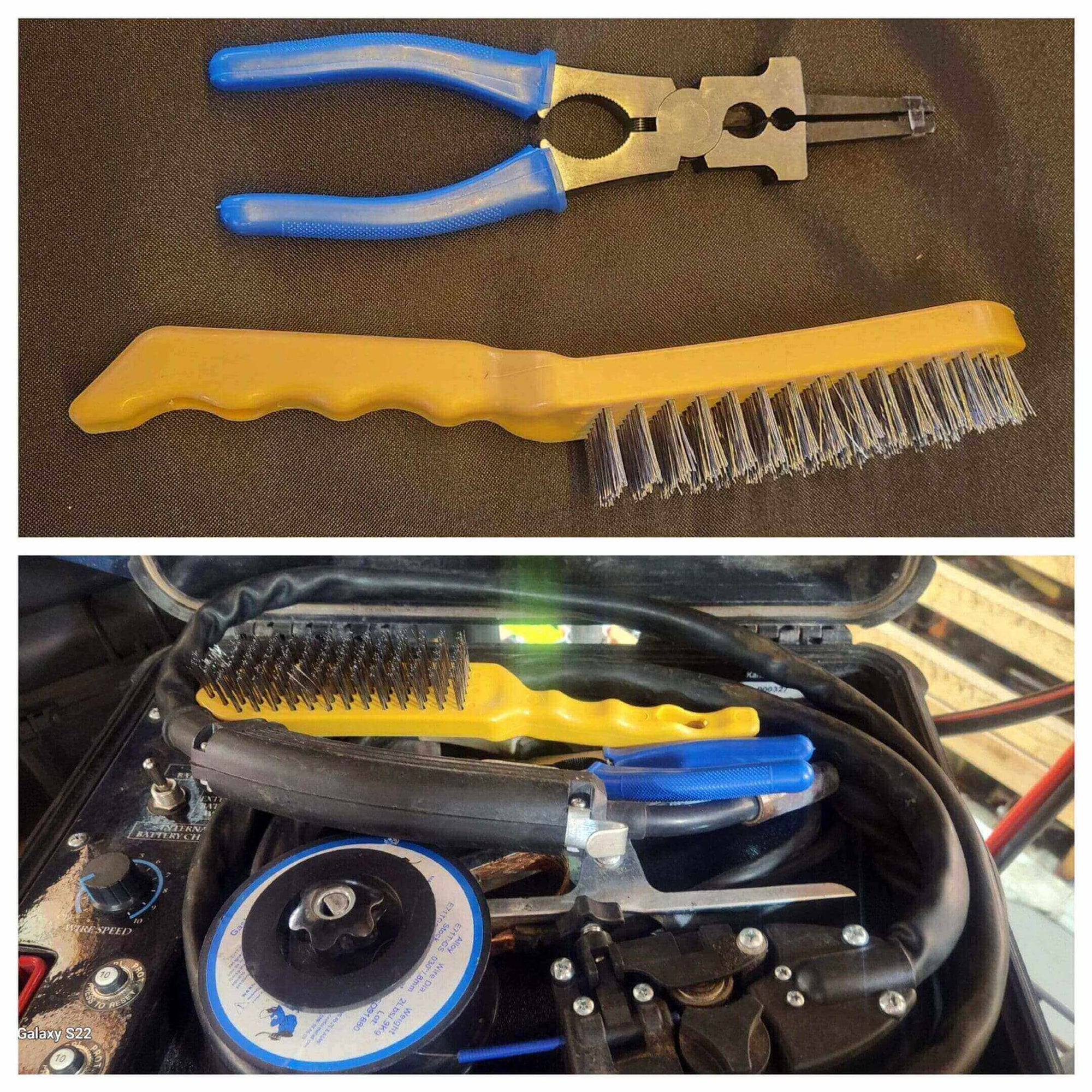 Multiuse Welding Pliers & Wire Brush